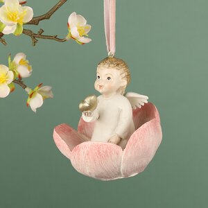 Елочная игрушка Ангелок Арья - Rapsodia dei Fiori 7 см, подвеска EDG фото 2