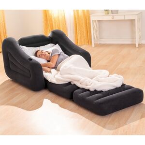 Надувное кресло кровать 109*221*66 см INTEX фото 2