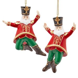 Елочная игрушка Санта Акробат - Circus Show 12 см EDG фото 2