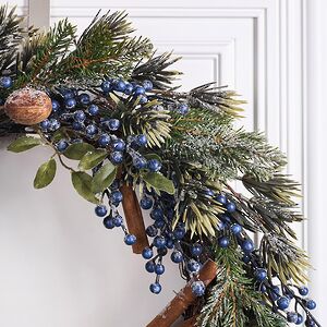 Венок Nordberry заснеженный 60 см Kaemingk фото 4