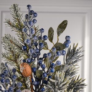 Хвойная ветка Nordberry заснеженная 50 см Kaemingk фото 2