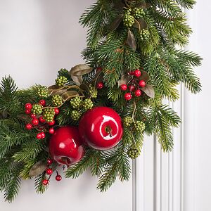 Венок Meleto 60 см, ЛИТАЯ 100% Kaemingk фото 3