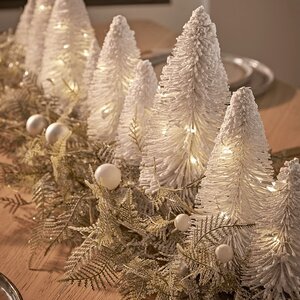 Интерьерно-оконная декорация Fairy Wood 90 см, 60 теплых белых LED ламп, на батарейках, IP20 Kaemingk фото 3