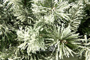 Гирлянда Хвойный ламбрекен Ванкувер заснеженный, 270 см, ЛЕСКА + ПВХ Kaemingk фото 4