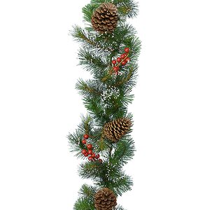 Хвойная гирлянда Ягодка 270*16 см, ЛЕСКА + ПВХ Kaemingk фото 2