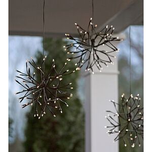 Светодиодный Ежик, золотой, 45 см, 96 ТЕПЛЫЕ БЕЛЫЕ лампы Koopman (Купман) фото 3