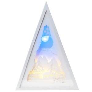 Декоративный светильник Домик в Валь Торанс 31 см, 8 LED ламп, на батарейках Star Trading фото 2