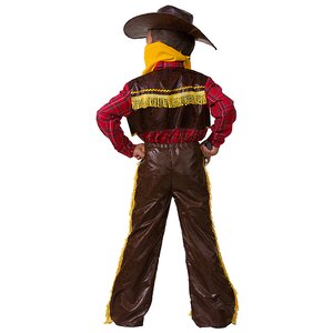 Карнавальный костюм Ковбой, желтый, рост 116 см Батик фото 2