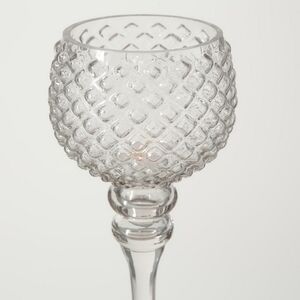 Набор стеклянных подсвечников - бокалов Модена 30-40 см серый, 3 шт Boltze фото 6