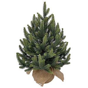 Елка настольная в мешочке Королевская 45 см, ЛИТАЯ + ПВХ Triumph Tree фото 1