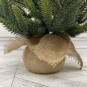 Елка настольная в мешочке Королевская 45 см, ЛИТАЯ + ПВХ Triumph Tree фото 3