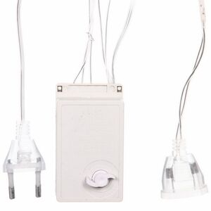 Светодиодная гирлянда бахрома Звезды 2.5*0.9 м, 138 холодных белых LED ламп, прозрачный ПВХ, контроллер, IP20 Serpantin (Серпантин) фото 4