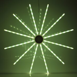Светодиодная фигура Огненный Круг 70 см, 96 RGB LED ламп, пульт управления, IP20 Serpantin фото 7