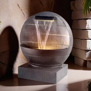 Декоративный фонтан Онтарио 80 см с LED подсветкой Winter Deco фото 4