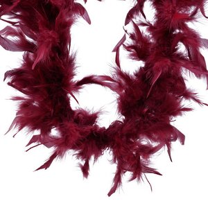 Гирлянда Боа из перьев Мэрикруз 184 см красная Kaemingk фото 2