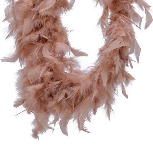 Гирлянда Боа из перьев Амелина 184 см коралловая Kaemingk фото 2