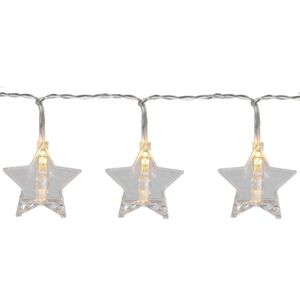Светодиодная гирлянда-прищепки Darling Star на батарейках 1.8 м, 10 теплых белых ламп, прозрачный ПВХ, IP20 Star Trading (Стар Трэйдинг) фото 6