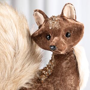 Декоративная фигура Лисичка Айрика - Diamond Forest 27 см, корица Kaemingk фото 2