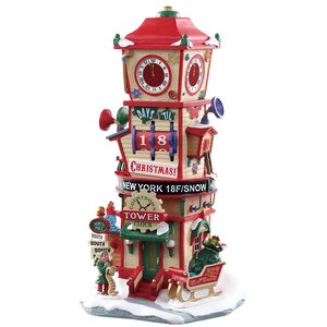 Часовая башня Рождественские куранты, 27 см Lemax фото 1