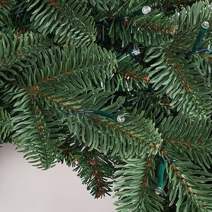 Венок с лампочками Нормандия 60 см, 72 теплых белых LED ламп,  ЛИТАЯ + ПВХ Triumph Tree фото 5