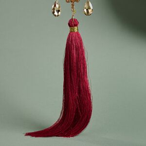 Елочная игрушка Кисть Милнроу 32 см красная Kaemingk (Кейминг) фото 4