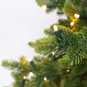 Искусственная елка с огоньками Городская 230 см, 320 теплых белых ламп, ЛИТАЯ 100% Black Box (Блэк Бокс) фото 3