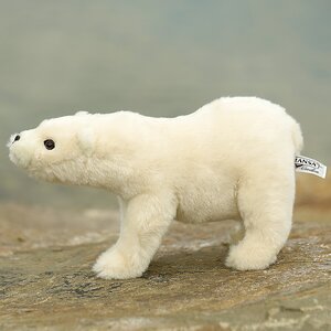 Мягкая игрушка Полярный медведь стоящий 30 см Hansa Creation фото 4