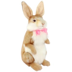 Мягкая игрушка Кролик бежевый 37 см