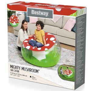 Надувное кресло Мухоморчик 112*66 см Bestway фото 9