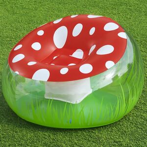 Надувное кресло Мухоморчик 112*66 см Bestway фото 7