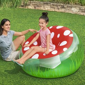 Надувное кресло Мухоморчик 112*66 см Bestway фото 5