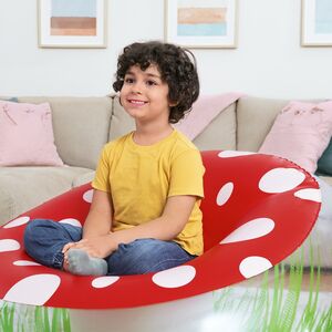 Надувное кресло Мухоморчик 112*66 см Bestway фото 3