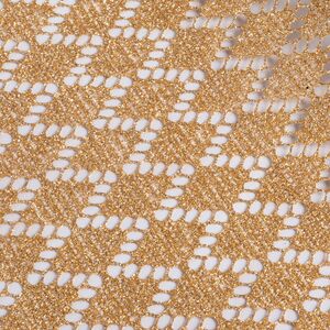 Ткань для декора Ажурная Сетка Steppe 28*150 см золотая Koopman фото 2
