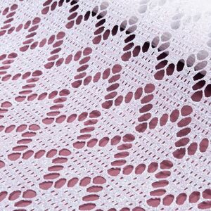 Ткань для декора Ажурная Сетка Steppe 28*150 см белая Koopman фото 2