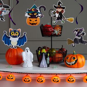 Набор светящихся фигурок Летучие Мыши - Happy Halloween 18*14 см, 6 шт Koopman фото 3