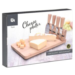 Набор для сыра Неаполитана: доска + 4 ножа, 30*20 см Koopman фото 4