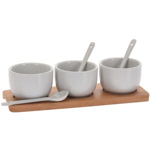 Набор соусников Трентино на подставке из дерева 22*8 см, 7 предметов Koopman фото 4
