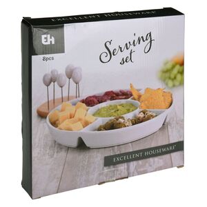 Набор для сервировки - менажница Appetizer 25 см, со шпажками Koopman фото 6