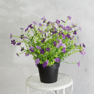 Искусственный цветок в горшке Daisy Purple 28 см Kaemingk фото 1