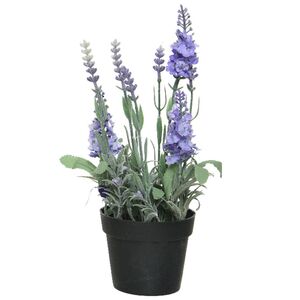 Искусственный цветок в горшке Лаванда Loddon Blue 25 см Kaemingk фото 2