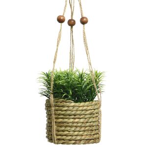 Искусственное растение в кашпо Циперус 12 см Kaemingk фото 2