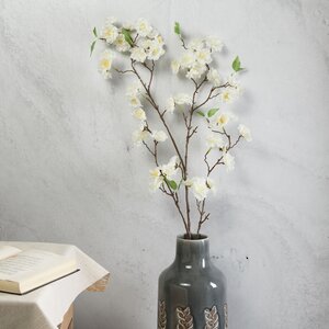 Декоративная ветка Цветущая Сакура 112 см, белая Kaemingk фото 3