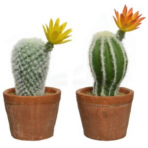 Искусственный кактус в горшке Цереус Sun Flower 19 см Kaemingk фото 3