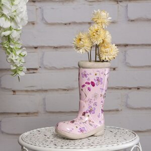Декоративная ваза Village de France 16 см розовая Kaemingk фото 1