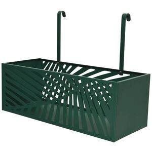 Подвесное кашпо для балкона Эдинбург 45*16 см, металл Kaemingk фото 4