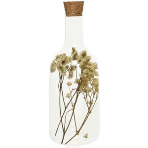 Декоративная бутылка Fleurs de Provence: Blanc 17 см, стекло Kaemingk фото 2