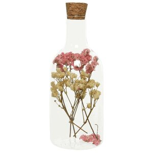 Декоративная бутылка Fleurs de Provence: Rose 17 см, стекло Kaemingk фото 2