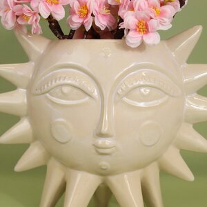 Керамическая ваза для цветов Люфиаль 32 см Kaemingk фото 4