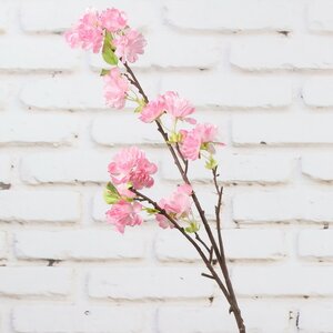 Искусственная ветка Цветущий Персик 76 см нежно-розовая Kaemingk фото 3