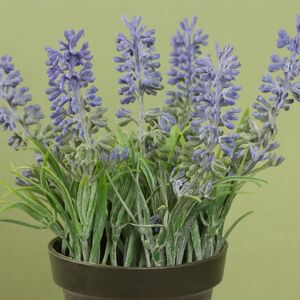 Искусственная Лаванда Loddon Blue в цветочном горшке 17 см Kaemingk фото 2